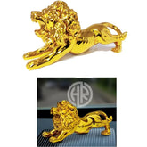 Gold Lion Sculpture Dashboard Perfume